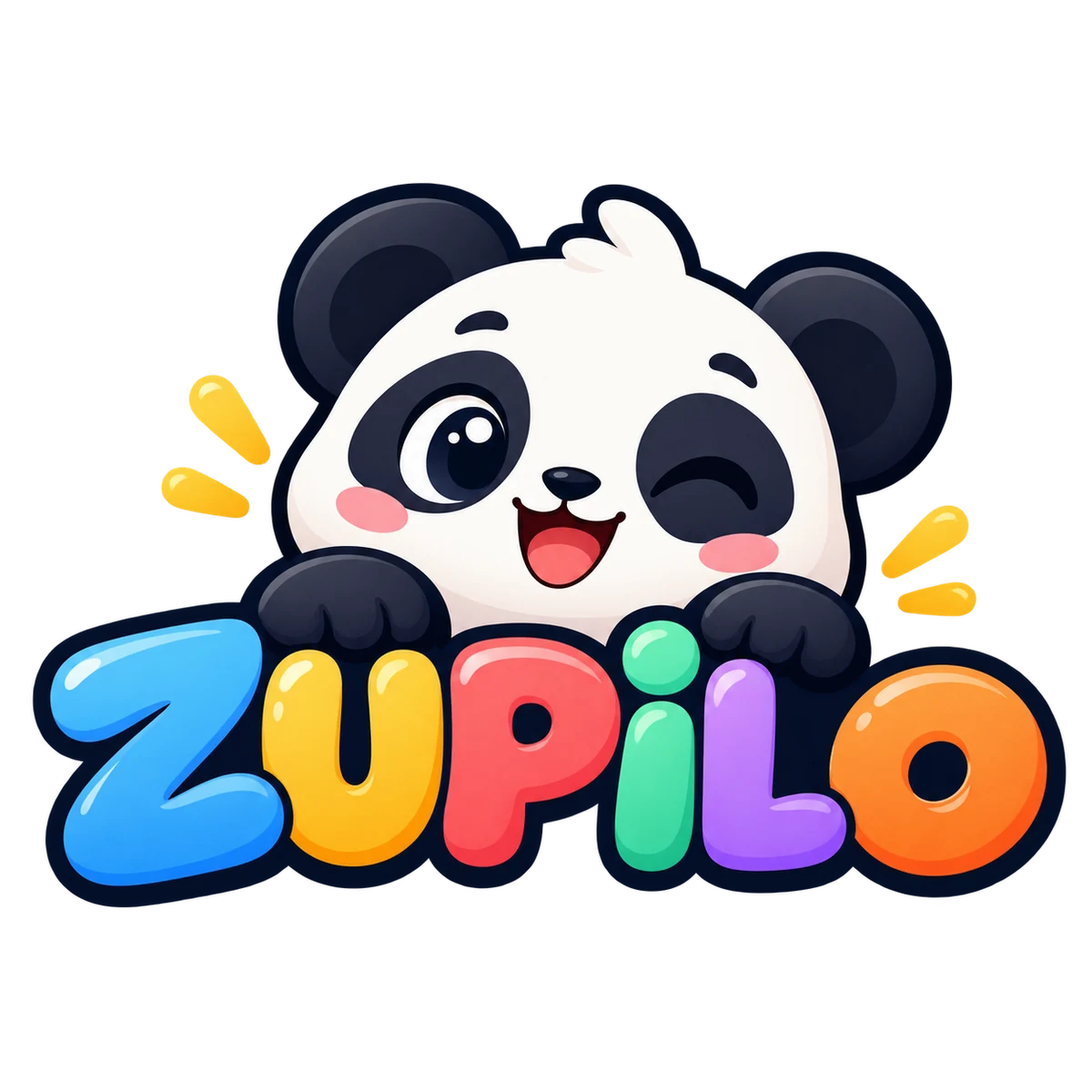 ZUPILO orijinal panda logosu